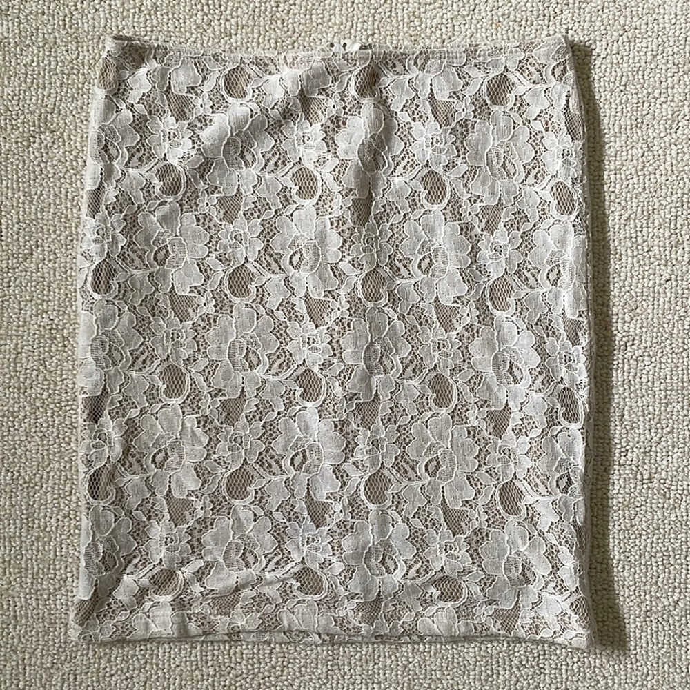 Lace Mini Skirt